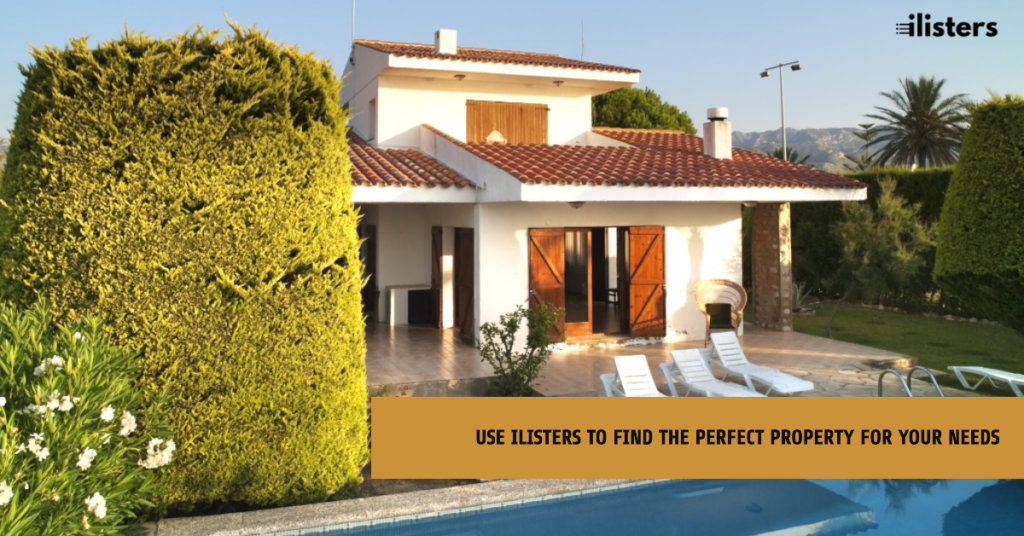 Use iListers to find the perfect property for your needs